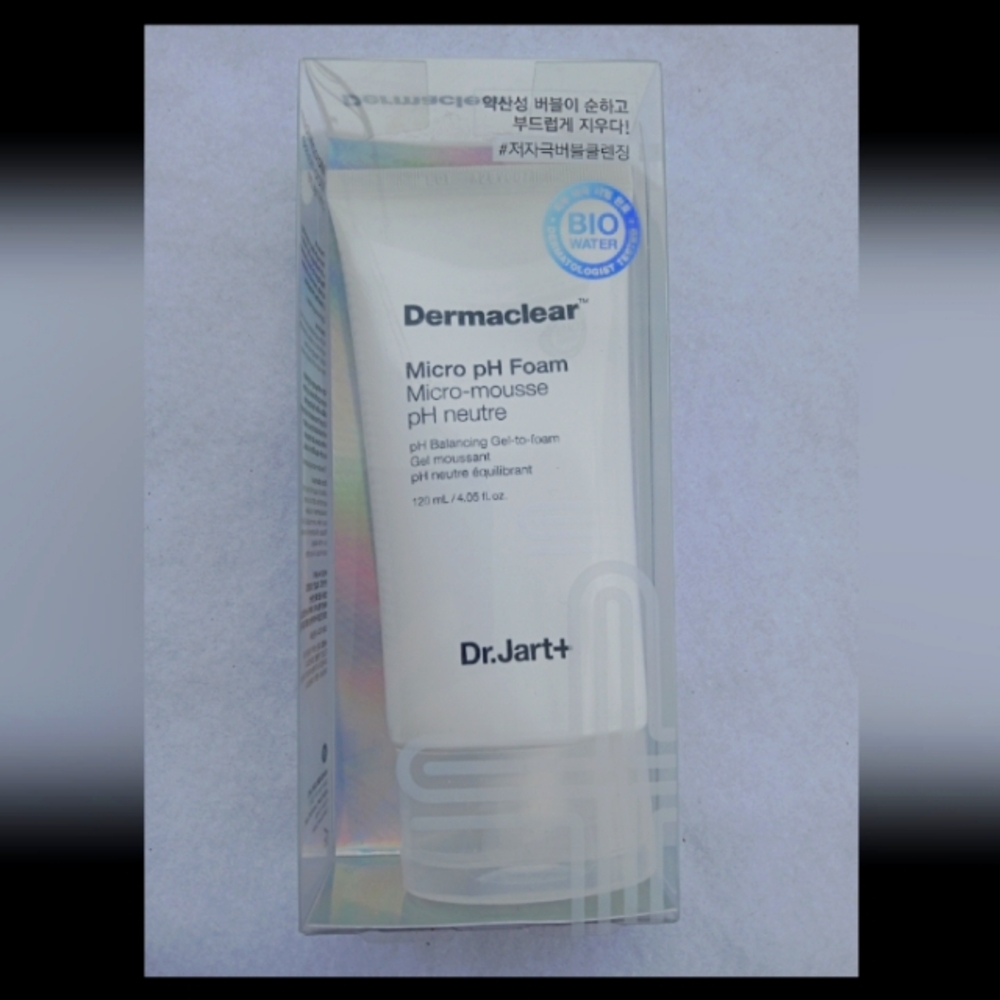 Dr. Jart + Dermaclear Micro pH Foaming Mousse Facial Cleanser